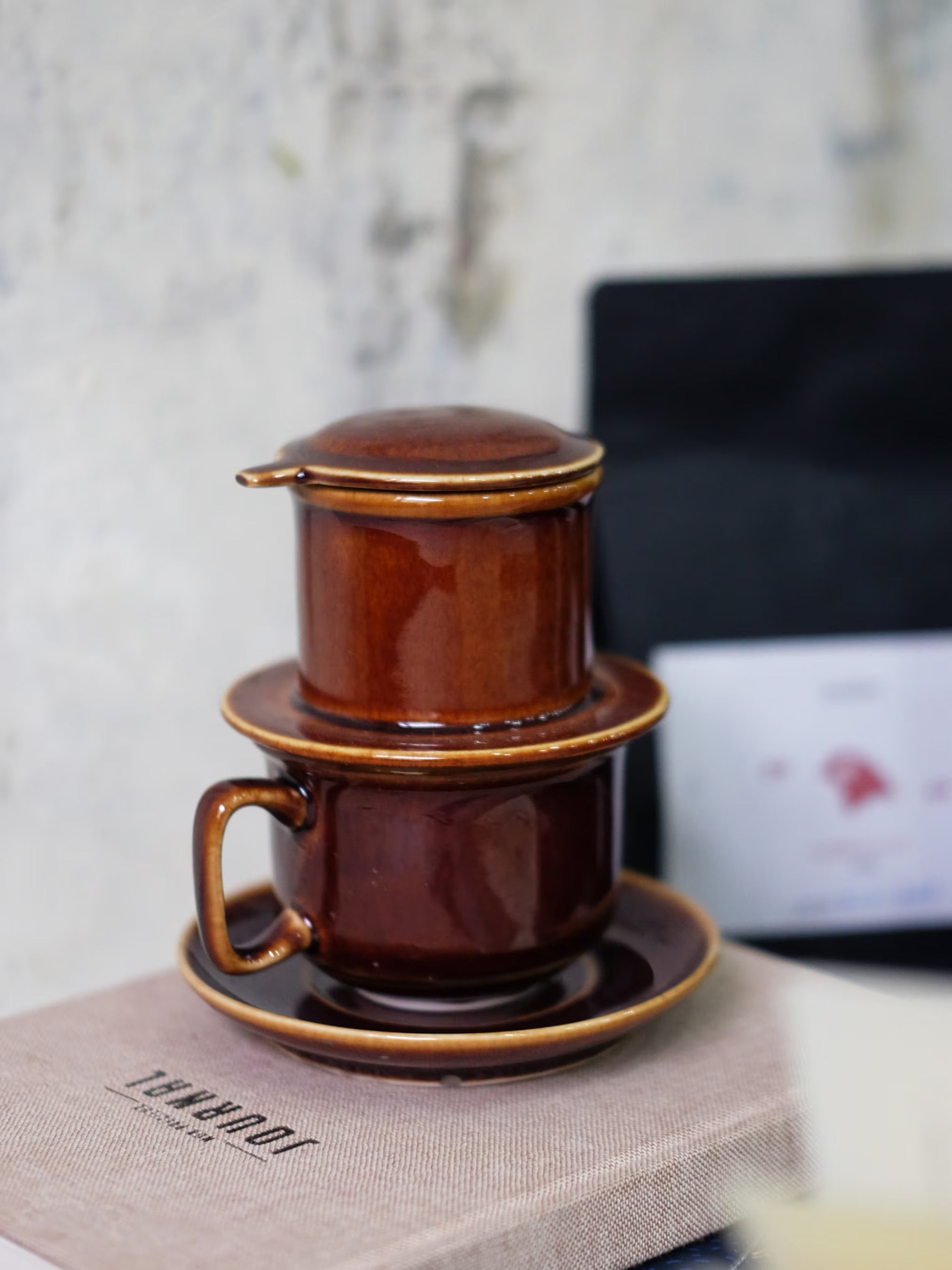 Bộ Phin Gốm Pha Cà Phê Việt