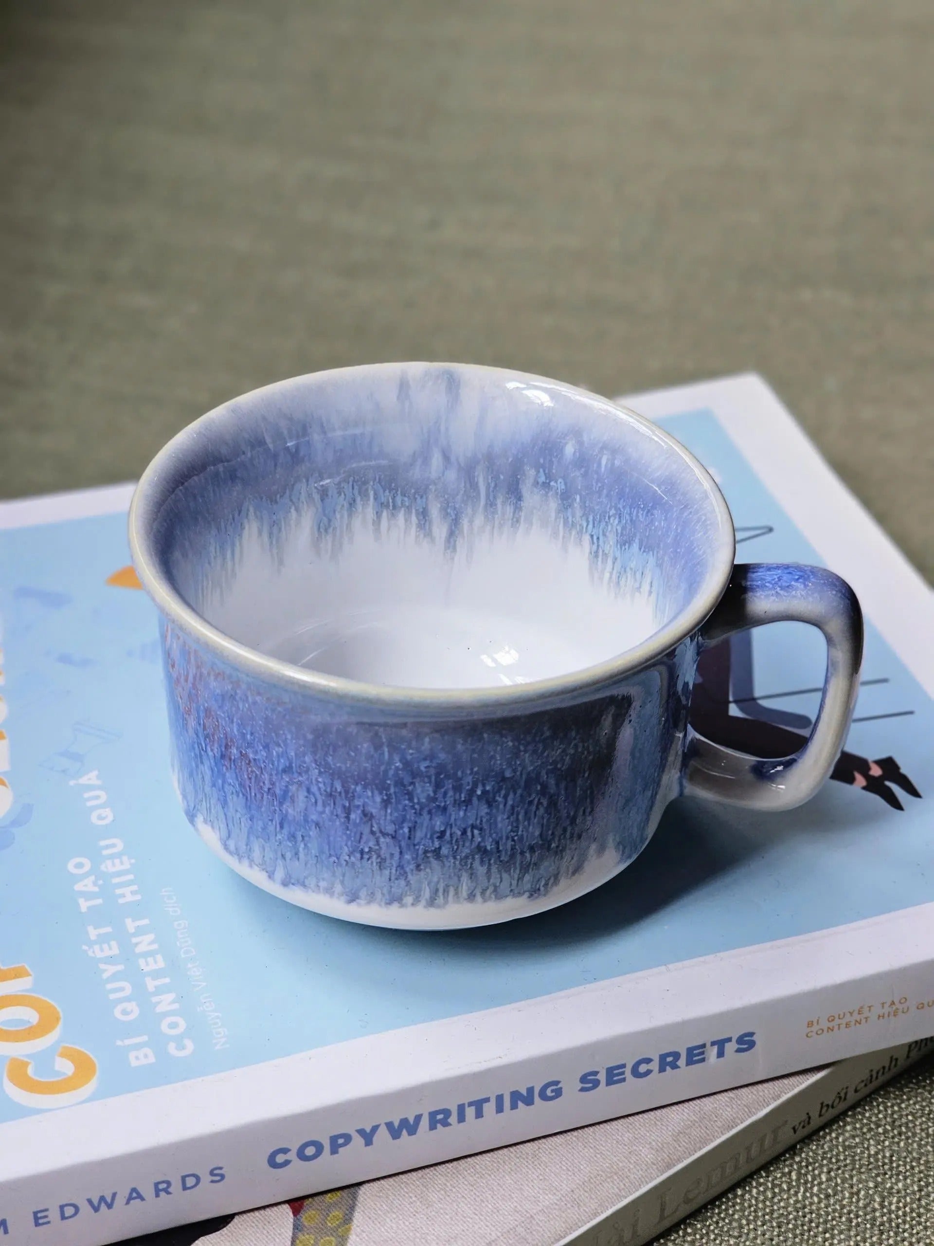 Bộ Phin Ombre Xanh Gốm Việt