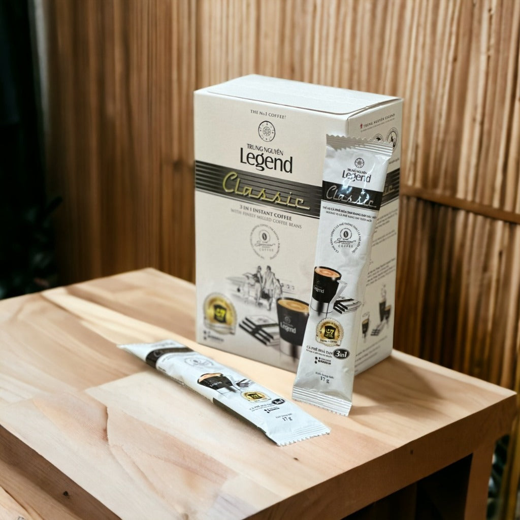 Legend Classic Hộp 12 Gói Cà phê Sữa Trung Nguyên Legend