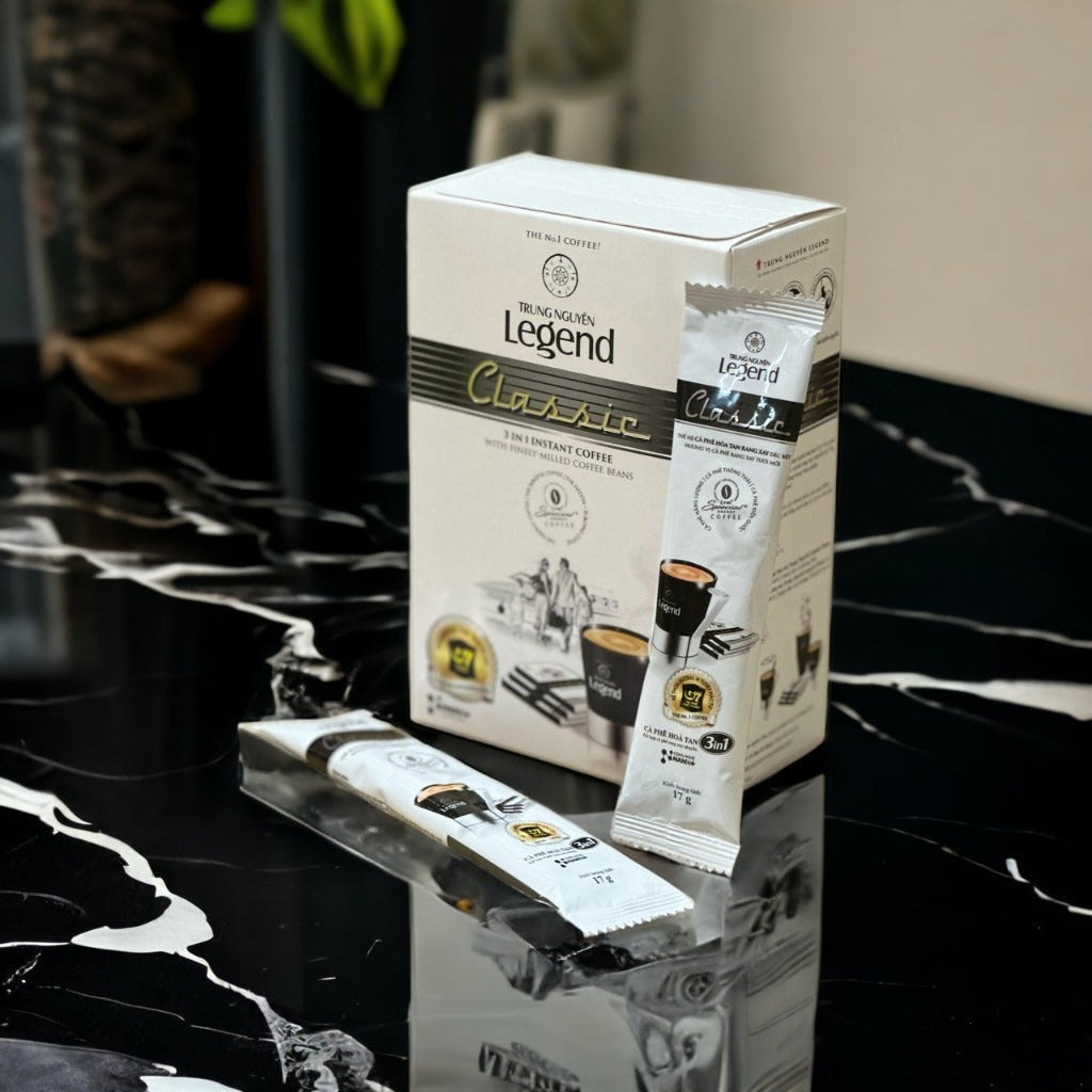 Legend Classic Hộp 12 Gói Cà phê Sữa Trung Nguyên Legend